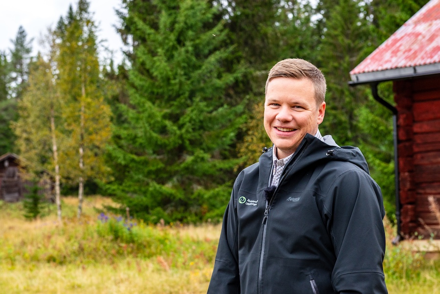 Robin Nääs, lärare på Jaktgymnasiet på Älvdalens Utbildningscentrum.